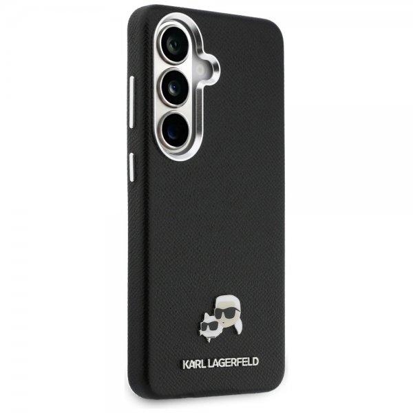 Karl Lagerfeld Samsung Galaxy S26 Plus Cover Saffiano MagSafe Sort