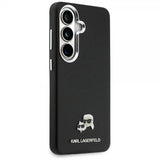Karl Lagerfeld Samsung Galaxy S26 Plus Cover Saffiano MagSafe Sort