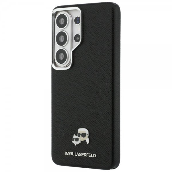 Karl Lagerfeld Samsung Galaxy S26 Ultra Cover Saffiano MagSafe Sort