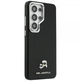 Karl Lagerfeld Samsung Galaxy S26 Ultra Cover Saffiano MagSafe Sort