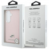 Karl Lagerfeld Samsung Galaxy S26 Plus Cover Saffiano MagSafe Rosa