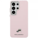 Karl Lagerfeld Samsung Galaxy S26 Ultra Cover Saffiano MagSafe Rosa