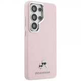 Karl Lagerfeld Samsung Galaxy S26 Ultra Cover Saffiano MagSafe Rosa