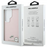 Karl Lagerfeld Samsung Galaxy S26 Ultra Cover Saffiano MagSafe Rosa