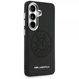 Karl Lagerfeld Samsung Galaxy S26 Cover Perforated Logo MagSafe Sort