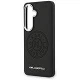 Karl Lagerfeld Samsung Galaxy S26 Cover Perforated Logo MagSafe Sort