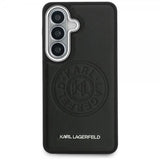 Karl Lagerfeld Samsung Galaxy S26 Plus Cover Perforated Logo MagSafe Sort