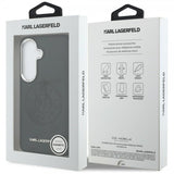Karl Lagerfeld Samsung Galaxy S26 Plus Cover Perforated Logo MagSafe Sort