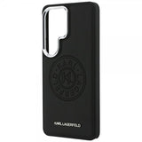 Karl Lagerfeld Samsung Galaxy S26 Ultra Cover Perforated Logo MagSafe Sort