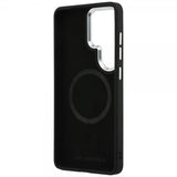 Karl Lagerfeld Samsung Galaxy S26 Ultra Cover Perforated Logo MagSafe Sort
