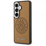 Karl Lagerfeld Samsung Galaxy S26 Cover Perforeret Logo MagSafe Brun