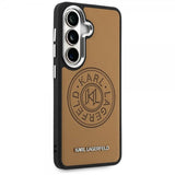 Karl Lagerfeld Samsung Galaxy S26 Cover Perforeret Logo MagSafe Brun