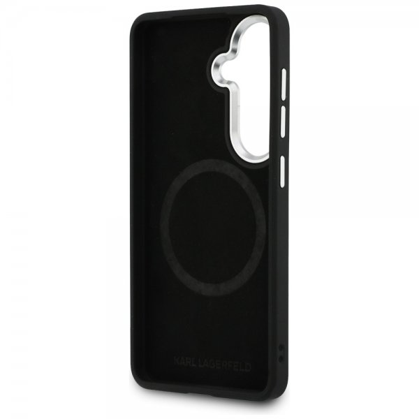 Karl Lagerfeld Samsung Galaxy S26 Cover Perforeret Logo MagSafe Brun