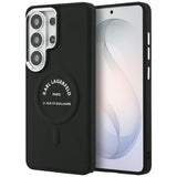 Karl Lagerfeld Samsung Galaxy S26 Ultra Cover Præget MagSafe RSG Sort