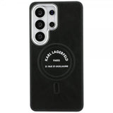 Karl Lagerfeld Samsung Galaxy S26 Ultra Cover Præget MagSafe RSG Sort