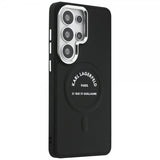 Karl Lagerfeld Samsung Galaxy S26 Ultra Cover Præget MagSafe RSG Sort