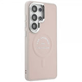 Karl Lagerfeld Samsung Galaxy S26 Ultra Cover Præget MagSafe RSG Rosa