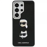 Karl Lagerfeld Samsung Galaxy S26 Ultra Cover Saffiano Karl & Choupette Sort