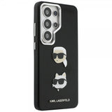 Karl Lagerfeld Samsung Galaxy S26 Ultra Cover Saffiano Karl & Choupette Sort