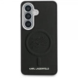 Karl Lagerfeld Samsung Galaxy S26 Cover Embossed MagSafe Sort