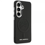 Karl Lagerfeld Samsung Galaxy S26 Cover Embossed MagSafe Sort
