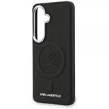 Karl Lagerfeld Samsung Galaxy S26 Cover Embossed MagSafe Sort