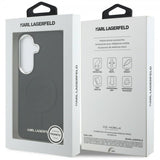 Karl Lagerfeld Samsung Galaxy S26 Cover Embossed MagSafe Sort