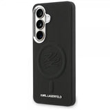 Karl Lagerfeld Samsung Galaxy S26 Plus Cover Præget MagSafe Sort