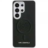 Karl Lagerfeld Samsung Galaxy S26 Ultra Cover Embossed MagSafe Sort