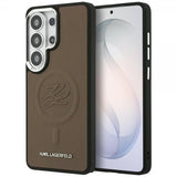 Karl Lagerfeld Samsung Galaxy S26 Ultra Cover Præget MagSafe Brun