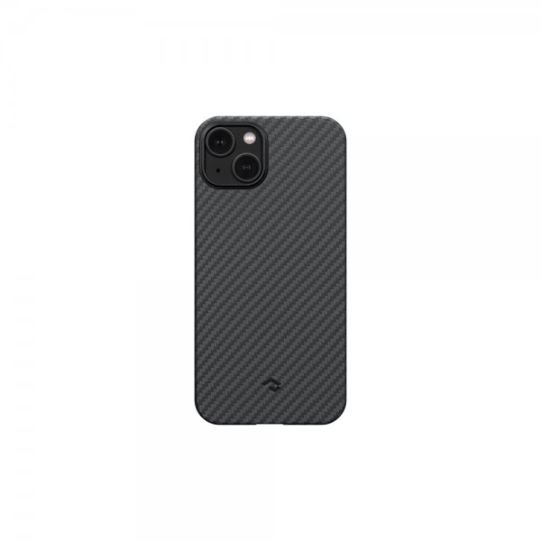Pitaka iPhone 14 Plus Cover MagEZ Case 3 Sort/Grå Twill