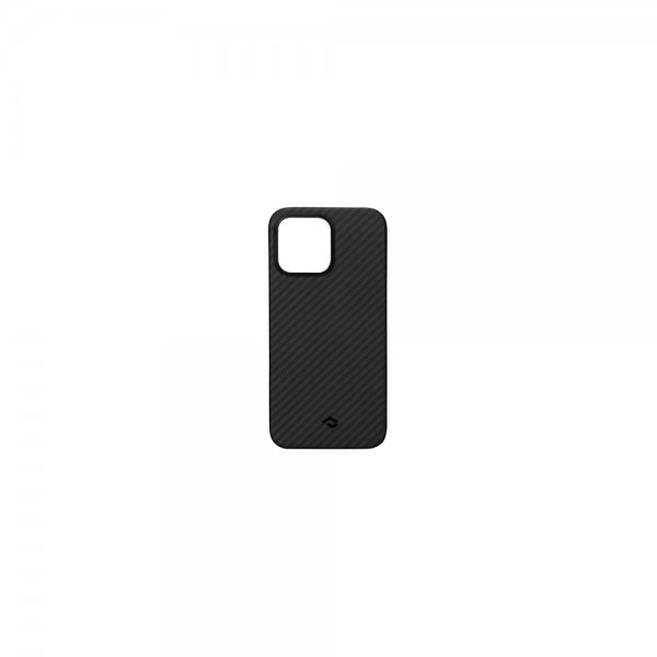 Pitaka iPhone 14 Pro Cover MagEZ Case 3 Sort/Grå Twill