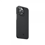 Pitaka iPhone 14 Pro Max Cover MagEZ Case 3 Sort/Grå Twill
