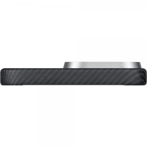 Pitaka iPhone 16 Pro Cover Ultra-Slim Case MagSafe Black/Grey Twill