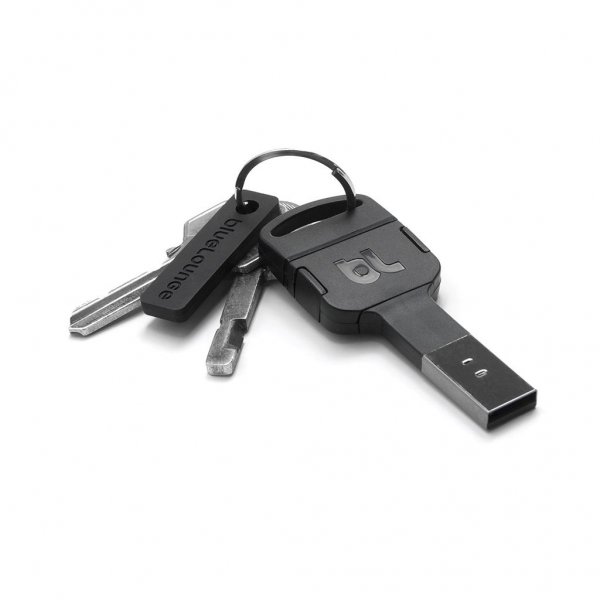 Bluelounge Kii 30pin iPhone 3. 4 / 4s Oplader Nøglering Sort
