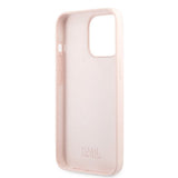 Karl Lagerfeld iPhone 13 Pro Cover Liquid Silicone Lyserød