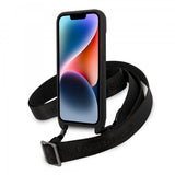Karl Lagerfeld iPhone 14 Cover Crossbody Strap Sort