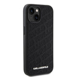 Karl Lagerfeld iPhone 15 Cover Quilted K Pattern Sort