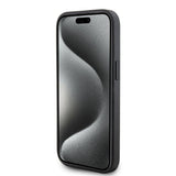 Karl Lagerfeld iPhone 15 Cover Quilted K Pattern Sort