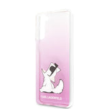 Karl Lagerfeld Samsung Galaxy S21 Plus Cover Choupette Transparent Rosa