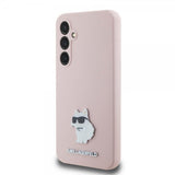 Karl Lagerfeld Samsung Galaxy S23 FE Cover Flydende Silikone Choupette Rosa