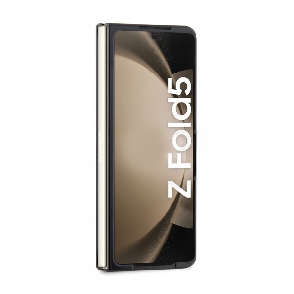 Karl Lagerfeld Samsung Galaxy Z Fold 5 Cover NFT Karl & Choupette Pin Saffiano Sort