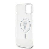Karl Lagerfeld iPhone 15 Cover Ikonik MagSafe Transparent