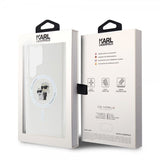 Karl Lagerfeld Samsung Galaxy S24 Ultra Cover Ikonik MagSafe Transparent