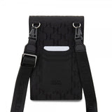 Karl Lagerfeld Wallet Phone Pouch Monogram Ikonik Sort