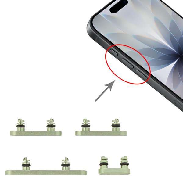 Tastatur til iPhone 17 - Grøn