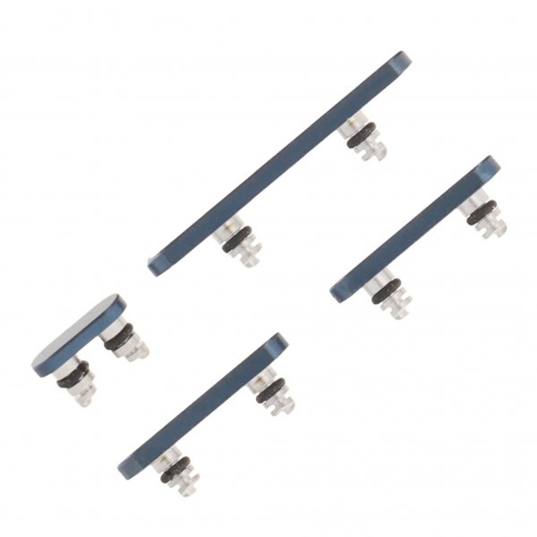 Tastatur til iPhone 17 Pro og 17 Pro Max - Blå