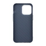 iPhone 13 Pro Cover Kulfibermønster Blå