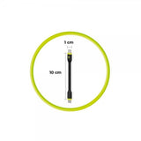 Mobile Origin Kompakt USB-C Kabel 10 cm Sort