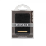 Onsala Kortholder Sort Saffiano